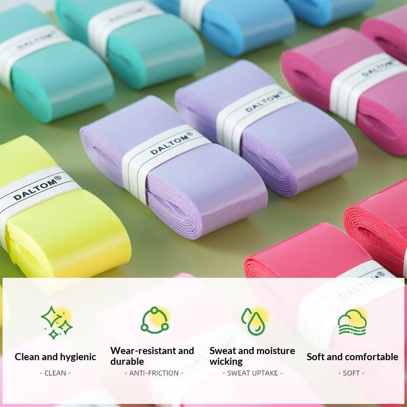 Badminton Grip Tape - 5/10개입 테니스 라켓 오버그립 땀 흡수