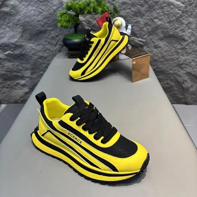 남성용 메쉬 통기성 스포츠 러닝화 명품 새 캐주얼 테니 - Badminton Shoes 리뷰 및 가격