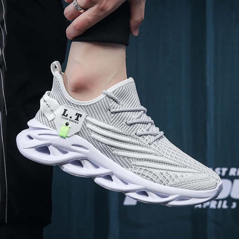 남성 스포츠 러닝 블랙 조깅화 캐주얼 스니커즈 야외 통 - Badminton Shoes 리뷰 및 가격