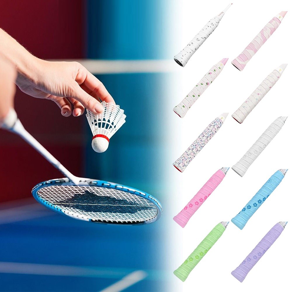 PU 배드민턴 핸들 랩 테이프 논슬립 프린트 배드민턴  - Badminton Grip Tape 리뷰 및 가격